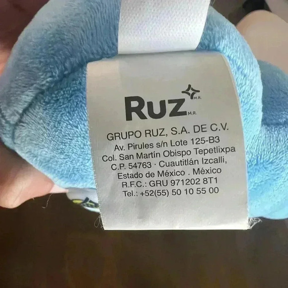 Easter Peeps Blue Bunny Rabbit Plush 6" Just Born inc. - Picture 6 of 7